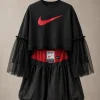 لیمیتد کالکشن Mixed Media Bubble Dress-Nike - لیمیتد کالکشن زنانه سی سی لی