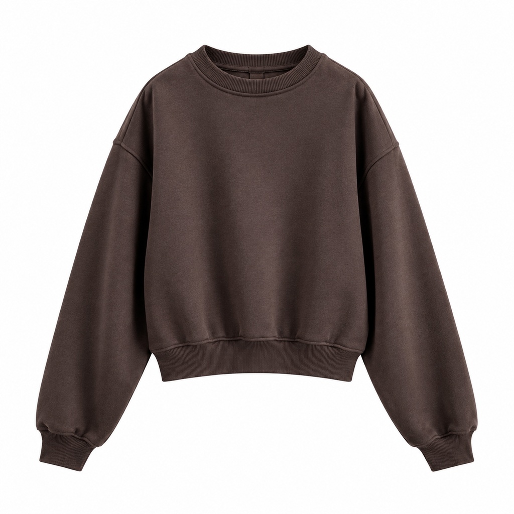 ست بلوز و شلوار دورس گشاد ورزشی زنانه Loose Fit Fleece Sweatshirt and Jogger Pants Set