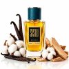بطری عطر زنانه آریانا گرنده کلود با پایه ابری سیلیکونی سفید، شیشه آبی پاستلی و درب شفاف | Ariana Grande Cloud Eau de Parfum iconic bottle with white cloud base and soft blue glass